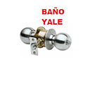 CERRAD.YALE BAÑO NIQUELADA POMO (8972)