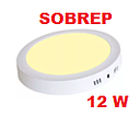 PANEL SOBREP REDONDO LUZ CALIDA 12W MAVIJU (IL040422)