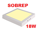 PANEL SOBREP CUADRADO LUZ CALIDA 18W MAVIJU (IL040432)