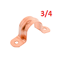 [ABRAZADERA-153] ABRAZADERA TIPO U 3/4" DE COBRE
