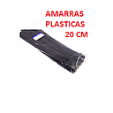 [AMA-001] AMARRAS NEGRAS PLASTICAS  20 CMTS