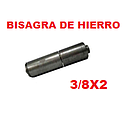 [BISA-532] BISAGRA HIERRO 3/8 X 2   (UN PAR)