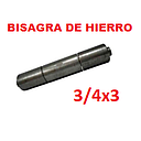 [BISA-570] BISAGRA HIERRO 3/4 X 3   ( UN PAR)