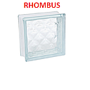 [BLVI-032] BLOQUE DE VIDRIO 19X19 RHOMBUS/JEWEL DZ17