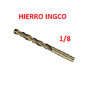 [BROCA-302] BROCA HIERRO INGCO 3MM   ( 1/8 ) (DBT11001083)