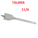 [BROCA-476] BROCA PLANA MADERA TRUPER  30MM (1 1/4)   (492922)