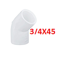 [C02X45PE] CODO PEGABLE 3/4 X 45 LASCO