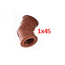 [C03X45] CODO 1 X 45  PLASTIGAMA   +