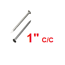 [C1C] CLAVOS 1" CON CABEZA  ( 1X16 ) ( 25X1.70 )