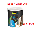 [C6100-GL] PIN 3 PINTURA ECONOMICA LATEX INTERIOR BLANCO (6100)