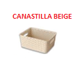 [CANAS-101] CANASTILLA RATAN #1 BEIGE