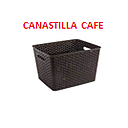 [CANAS-112] CANASTILLA RATAN #4 CAFE
