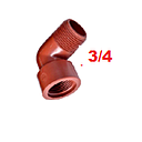 [CC02] CODO CACHIMBA 3/4  PLASTIGAMA