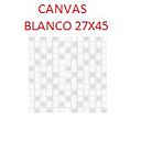 [CERAM-102] CERAMICA SL CANVAS BLANCO 27X45 (CAJA 1.70 MTRS)