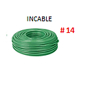 [CF-206] CABLE FLEXIBLE # 14 INCABLE ECON. VERDE - 100 MTS