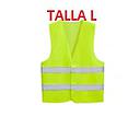 [CHALECO-015] CHALECO REFLECTIVO VERDE (TALLA L)