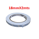 [CINTA-400] CINTA DOBLE FAZ  18MM X 2 MTS  ABRO