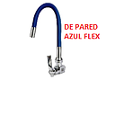 [COCINA-210] LLAVE COCINA PARED AZUL FLEX YETKA (125.271)