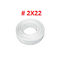 [CT-011] CABLE TELEF/INTER 2 X 22 BLANCO