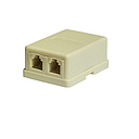 [CTS2] CAJA TELEFONO SOBREPUESTA 2 SERVICIO / DOBLE