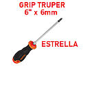 [DESARMADOR-115] DESARMADOR ESTRELLA 6" X 6MM TRUPER GRIP