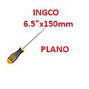 [DESARMADOR-410] DESARMADOR PLANO 6.5" X 150 MM  INGCO (HS686150)