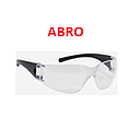 [GAFA-200] GAFAS TRANSPARENTE MANGO NEGRO  ABRO