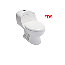 [INO-195] INODORO BLANCO VITTORIA  ELONGADO/ PUSH BOTON EDESA