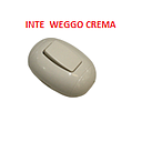 [INTE-003] INTERRUPTOR SOBREPUESTO WEGGO CREMA