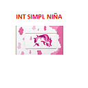 [INTE-511] INTERRUPTOR SIMPLE NIÑA AQUA MAVIJU