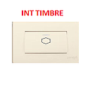 [INTE-900] INTERRUPTOR TIMBRE MARFIL AQUA MAVIJU