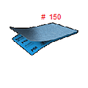 [LIJA-500] LIJA MULTIUSO ABRACOL BLUE # 150