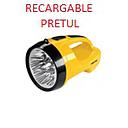 [LINTERNA-010] LINTERNA RECARGABLE 1 LED TOOLCRAFT