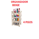 [ORGA-251] ORGANIZADOR RATAN 4 PISOS BEIGE