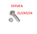 [PEES-028] PEES-21/2X3/16   PERNOS ESTUFA