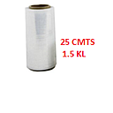 [STRETCH-020] PLASTICO STRETCH 25 CMTS / 1.5 KL