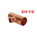[T0201SO] TEE REDUCCION 3/4" - 1/2"  SOSO
