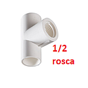 [TEERO01PE] TEE PEGABLE  ROSCA 1/2 LASCO