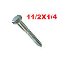 [TI-002] TIRAFONDO 11/2X1/4  SIMP