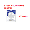 [TIM-090] TIMBRE INALAMBRICO  1 CONTROL 36 TONOS (1 año garantía fab)
