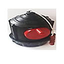 [TIMBC-005] TIMBRADOR DE CAUCHO CON PIOLA +