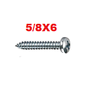 [TOAU-010] TOAU-5/8X6       TORNILLO AUTOROSCABLE