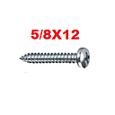 [TOAU-014] TOAU-5/8X12      TORNILLO AUTOROSCABLE