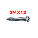 [TOAU-021] TOAU-3/4X12     TORNILLO AUTOROSCABLE