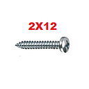 [TOAU-043] TOAU-2X12          TORNILLO AUTOROSCABLE