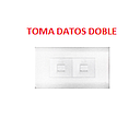 [TOMACO-720] TOMACO DATOS DOBLE BLANCO AQUA MAVIJU