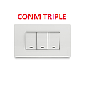 [VPR-006] CONMUTADOR VETO PREMIUN BLANCO / 3 SERVICIO