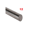 [VRL12] VARILLA REDONDA LISA 12MM / 1/2   X 6MTS