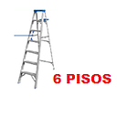 [ESCALERA-044] ESCALERA PATA DE GALLO 6 PISOS (1.75MTRS) WADFOW