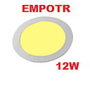 [PANEL-250] PANEL EMPOTR REDONDO LUZ CALIDA 12W MAVIJU (IL040406)
